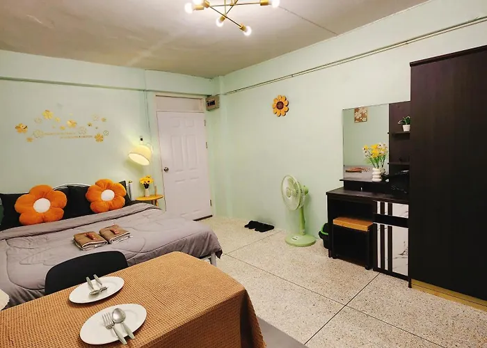 Apartment 805-stp Homely Free Wi-fi And Near Bts Line Bangkok